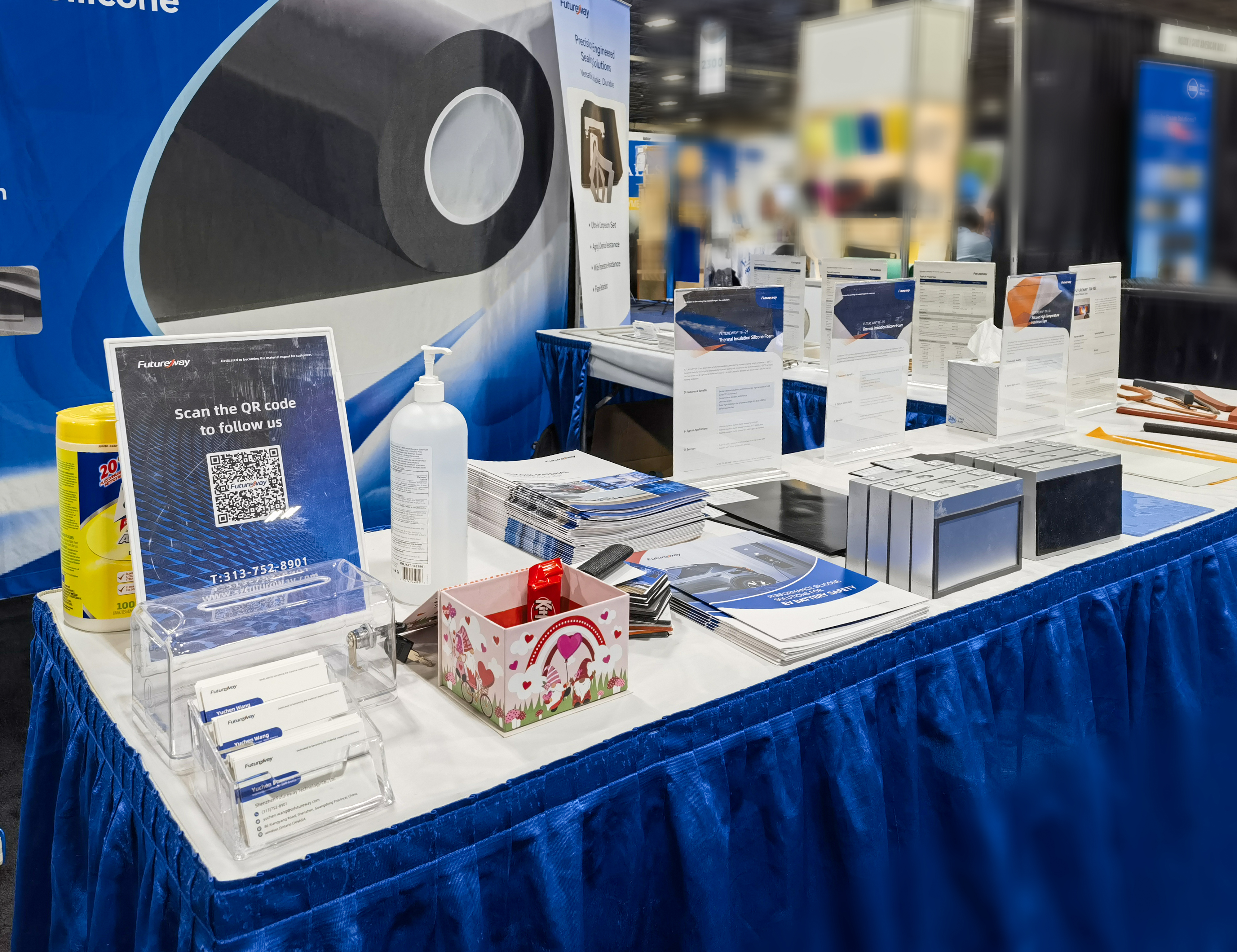 Futureway Showcased Advanced Silicone Solutions at Foam Expo North America 2025